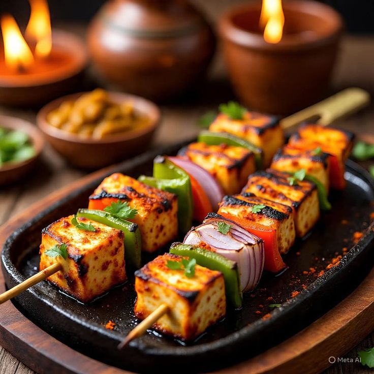 Paneer Tikka - Traditional Brahmin Catering by Sughara in Barabanki Lucknow Kanpur